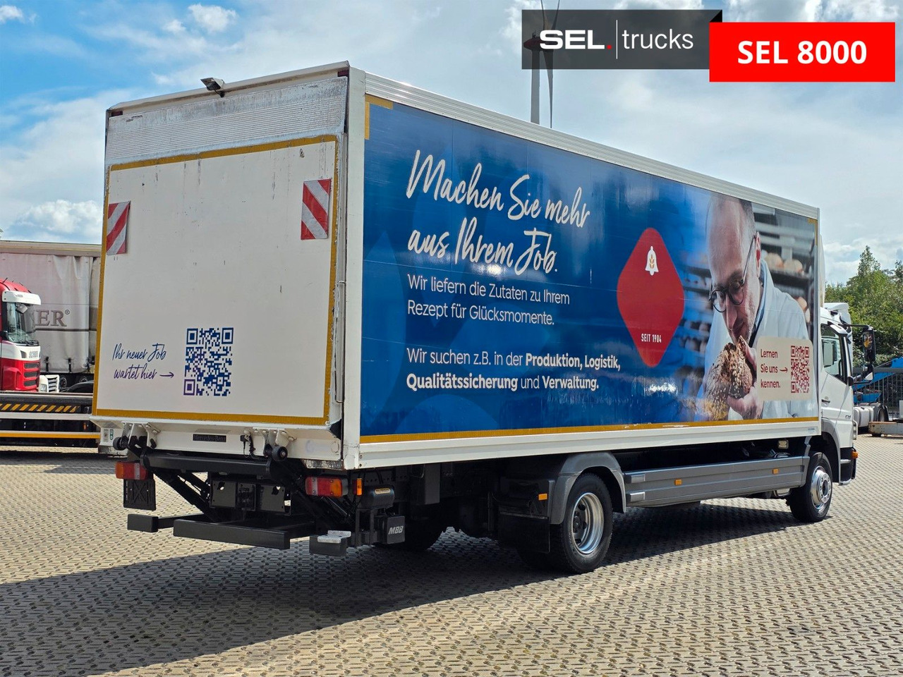 Mercedes-Benz Atego 1218 / Ladebordwand - Truk box: gambar 5 Mercedes-Benz Atego 1218 / Ladebordwand - Truk box: gambar 5