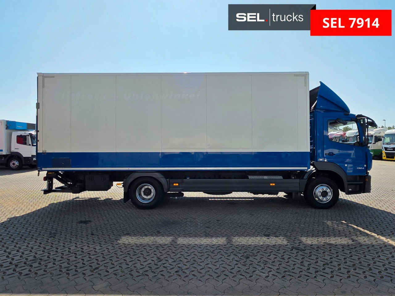 Mercedes-Benz Atego 1324 / Ladebordwand - Truk box: gambar 4 Mercedes-Benz Atego 1324 / Ladebordwand - Truk box: gambar 4
