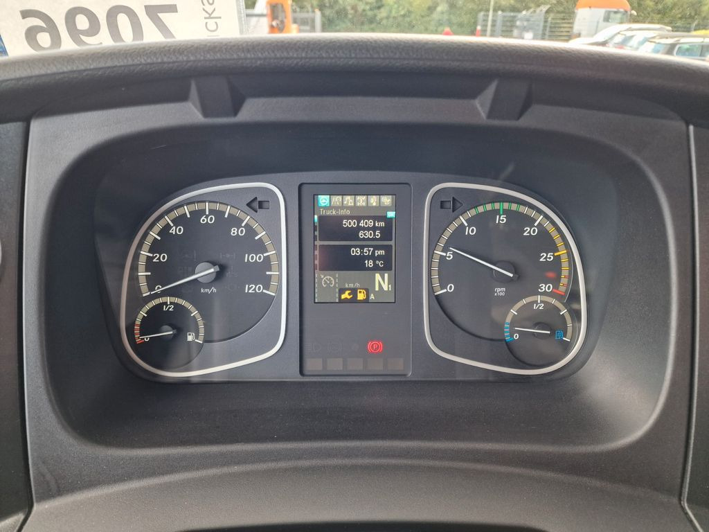 Truk berpendingin Mercedes-Benz Atego 1530 / Doppelverdampfer / Ladebordwand: gambar 25