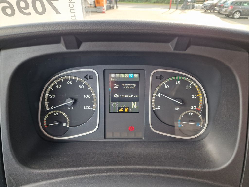 Truk berpendingin Mercedes-Benz Atego 1530 / Doppelverdampfer / Ladebordwand: gambar 26