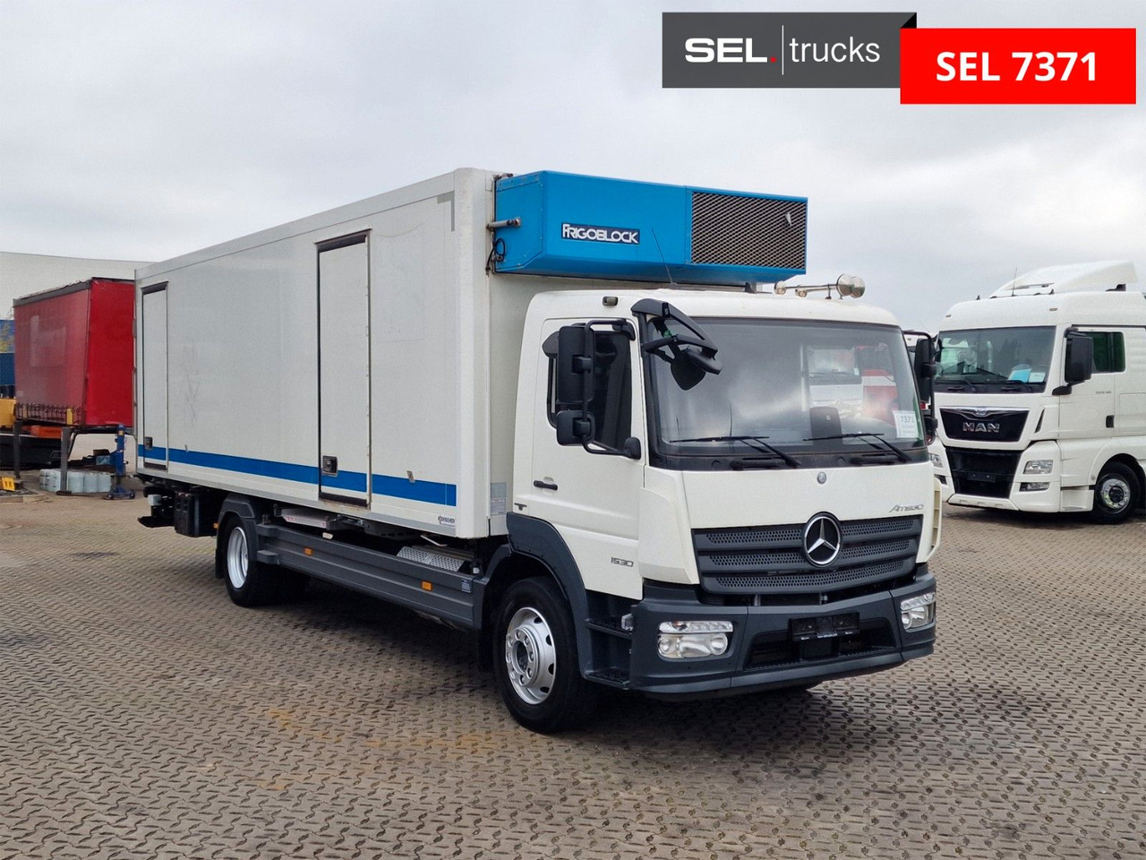 Mercedes-Benz Atego 1530 / Ladebordwand / Frigoblock FK25L - Truk berpendingin: gambar 3 Mercedes-Benz Atego 1530 / Ladebordwand / Frigoblock FK25L - Truk berpendingin: gambar 3