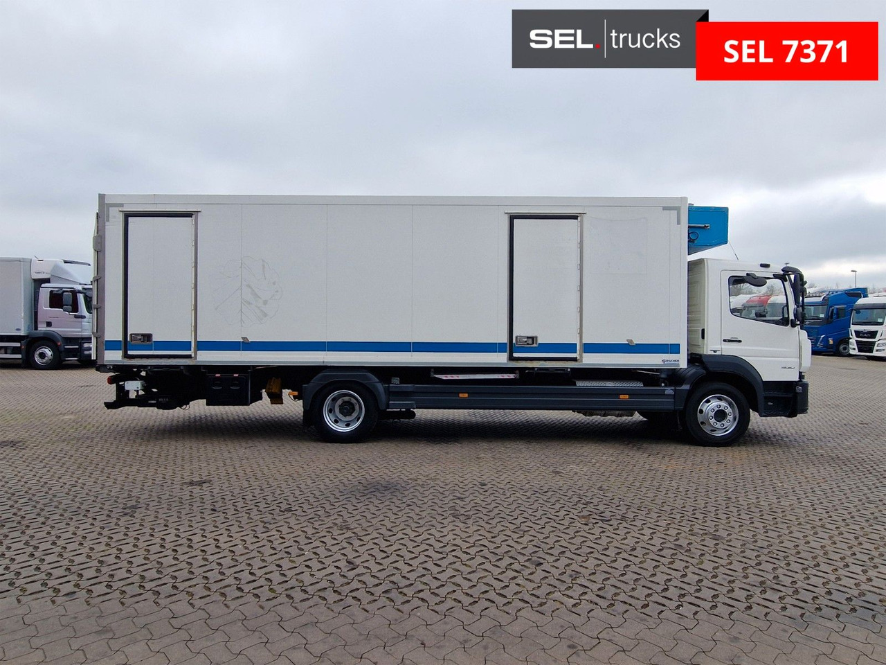 Mercedes-Benz Atego 1530 / Ladebordwand / Frigoblock FK25L - Truk berpendingin: gambar 4 Mercedes-Benz Atego 1530 / Ladebordwand / Frigoblock FK25L - Truk berpendingin: gambar 4