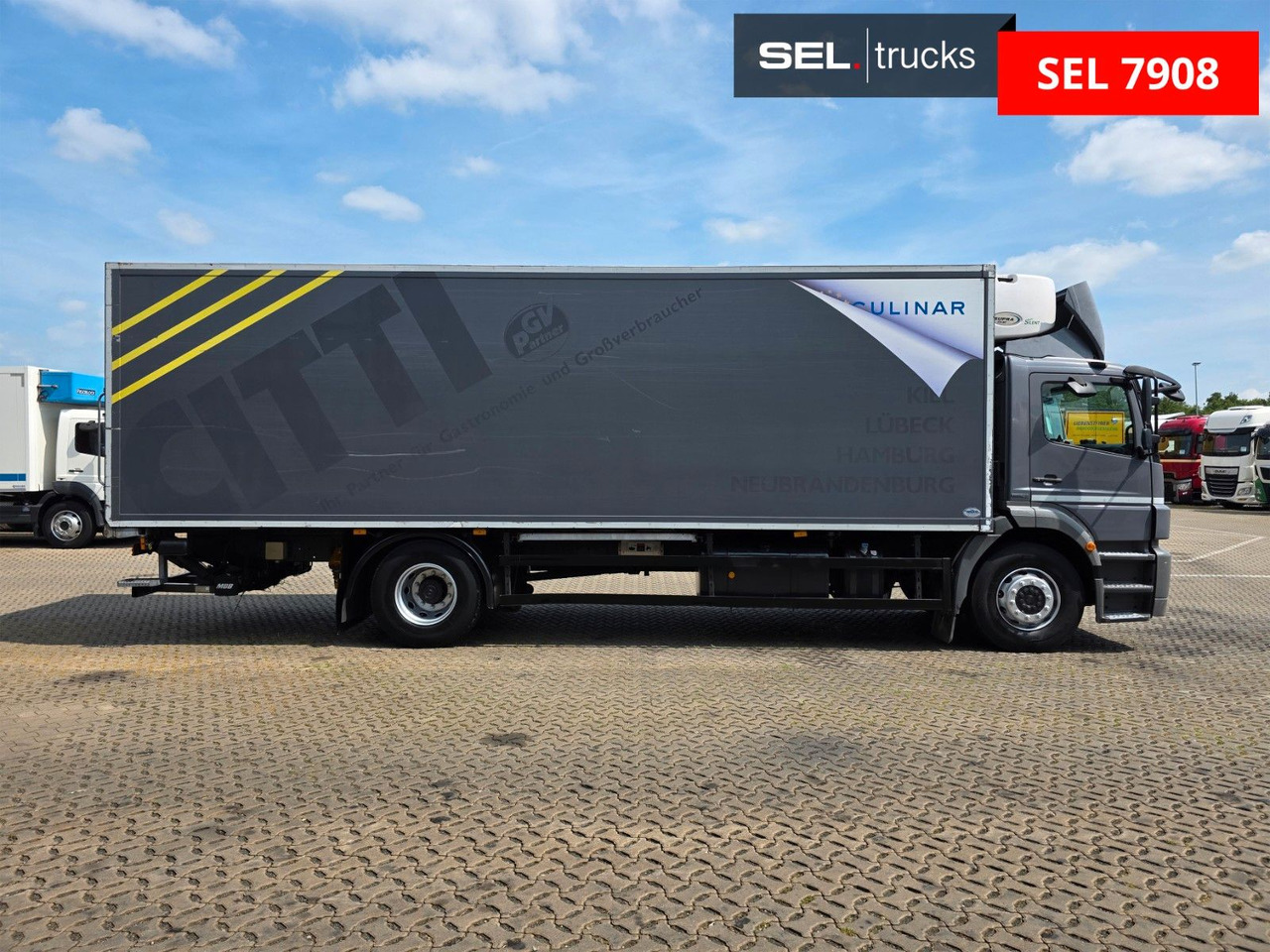 Mercedes-Benz Axor 1824L / Ladebordwand / Carrier Supra 950Mt - Truk berpendingin: gambar 4 Mercedes-Benz Axor 1824L / Ladebordwand / Carrier Supra 950Mt - Truk berpendingin: gambar 4