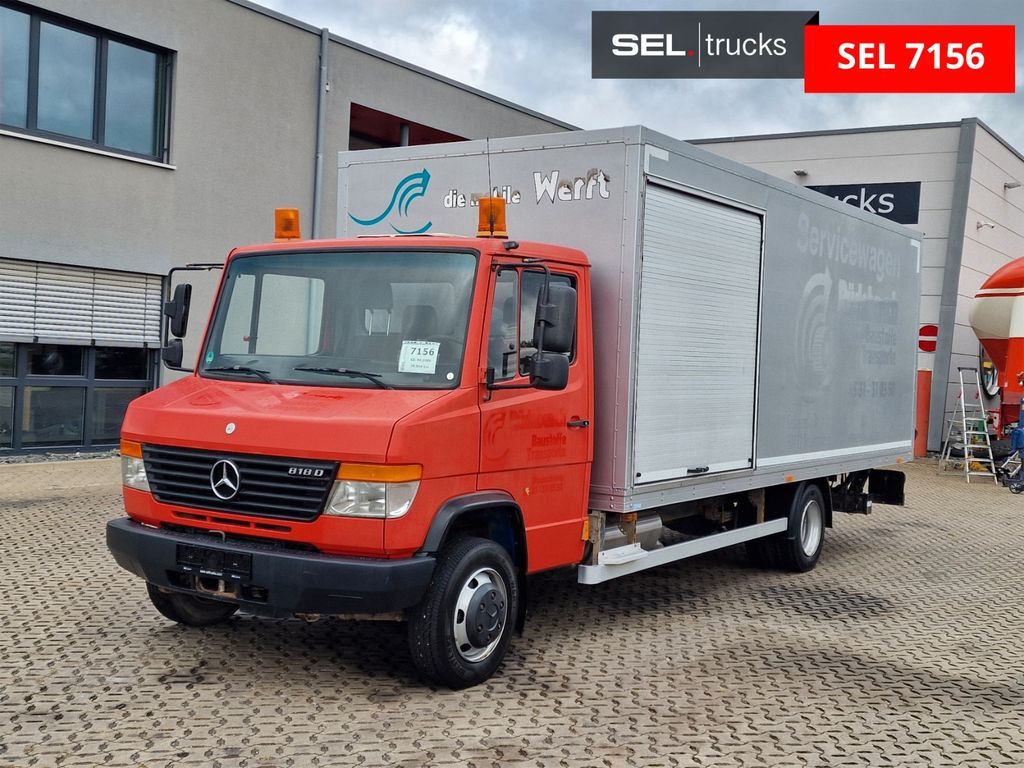 Mercedes-Benz Vario 818D / Ladebordwand / ex. Werkstattwagen - Van box: gambar 1 Mercedes-Benz Vario 818D / Ladebordwand / ex. Werkstattwagen - Van box: gambar 1