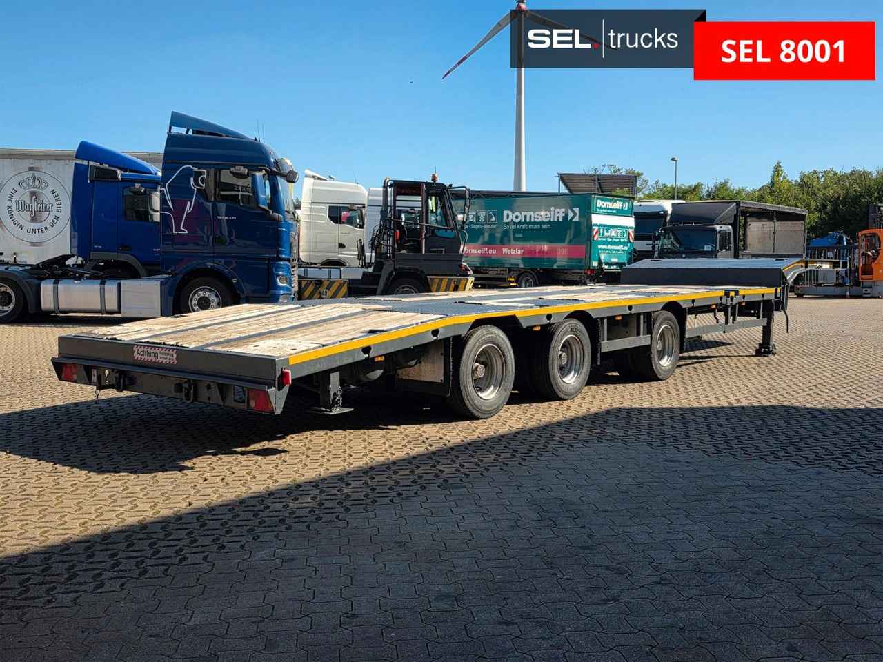 Meusburger MTS-3 / Teleskop / 13.085 - 17.385 mm /Lenkachse - Semi-trailer flatbed: gambar 5 Meusburger MTS-3 / Teleskop / 13.085 - 17.385 mm /Lenkachse - Semi-trailer flatbed: gambar 5