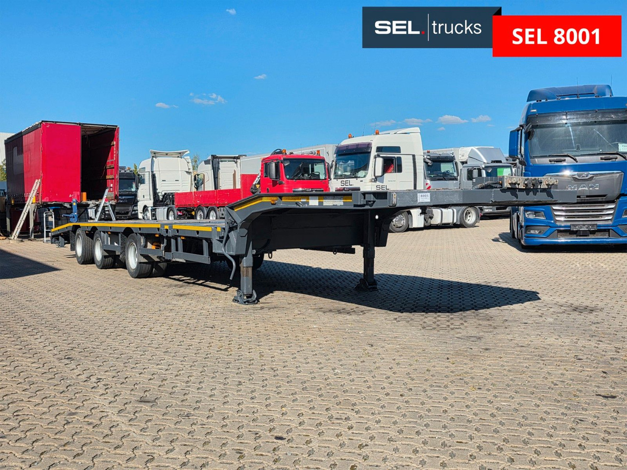 Meusburger MTS-3 / Teleskop / 13.085 - 17.385 mm /Lenkachse - Semi-trailer flatbed: gambar 4 Meusburger MTS-3 / Teleskop / 13.085 - 17.385 mm /Lenkachse - Semi-trailer flatbed: gambar 4