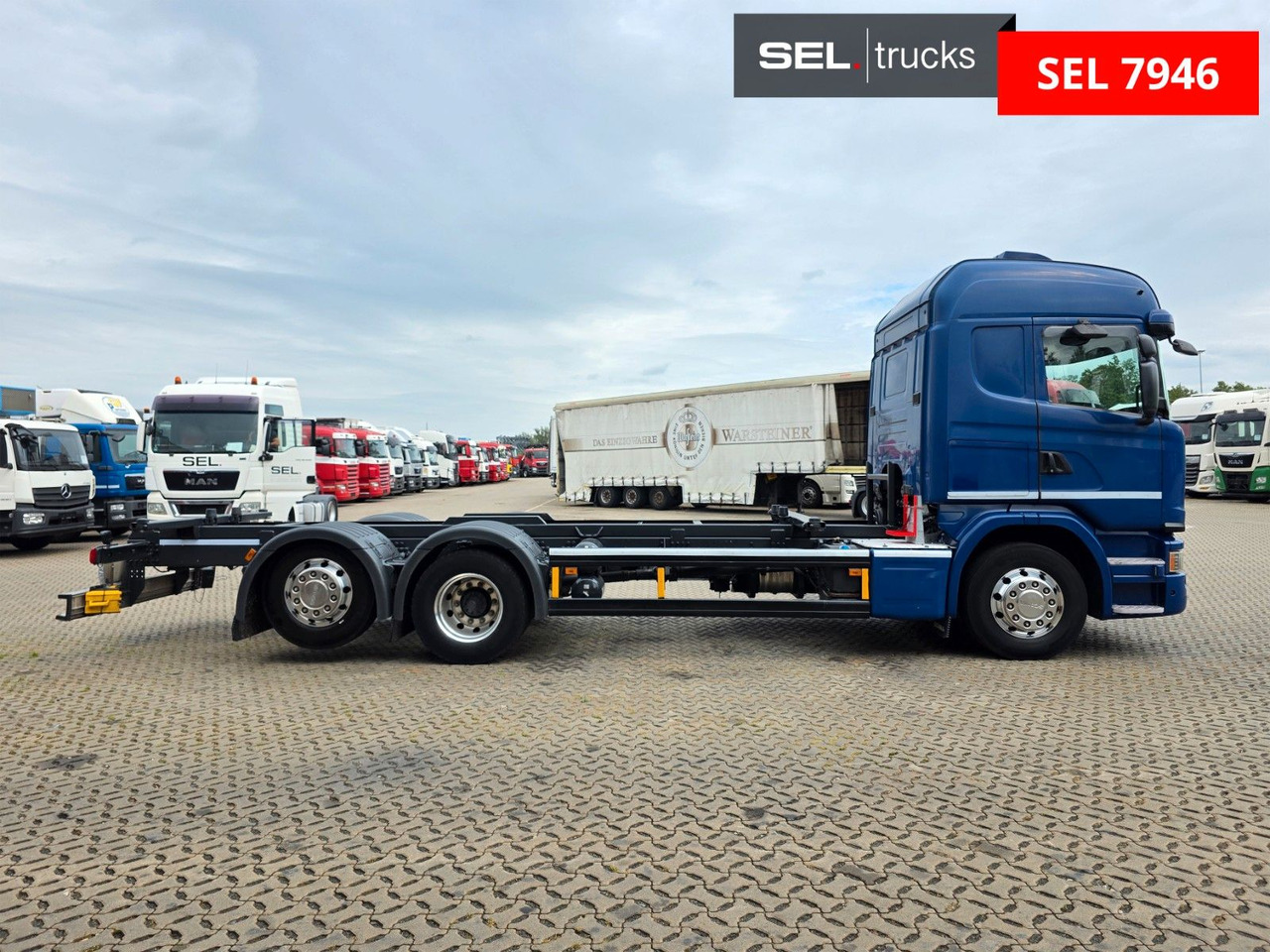 Scania G 410 LB6X2*4MNB / Retarder/PTO/ADR/Lenkachse - Pengangkut kontainer/ Container truck: gambar 4 Scania G 410 LB6X2*4MNB / Retarder/PTO/ADR/Lenkachse - Pengangkut kontainer/ Container truck: gambar 4