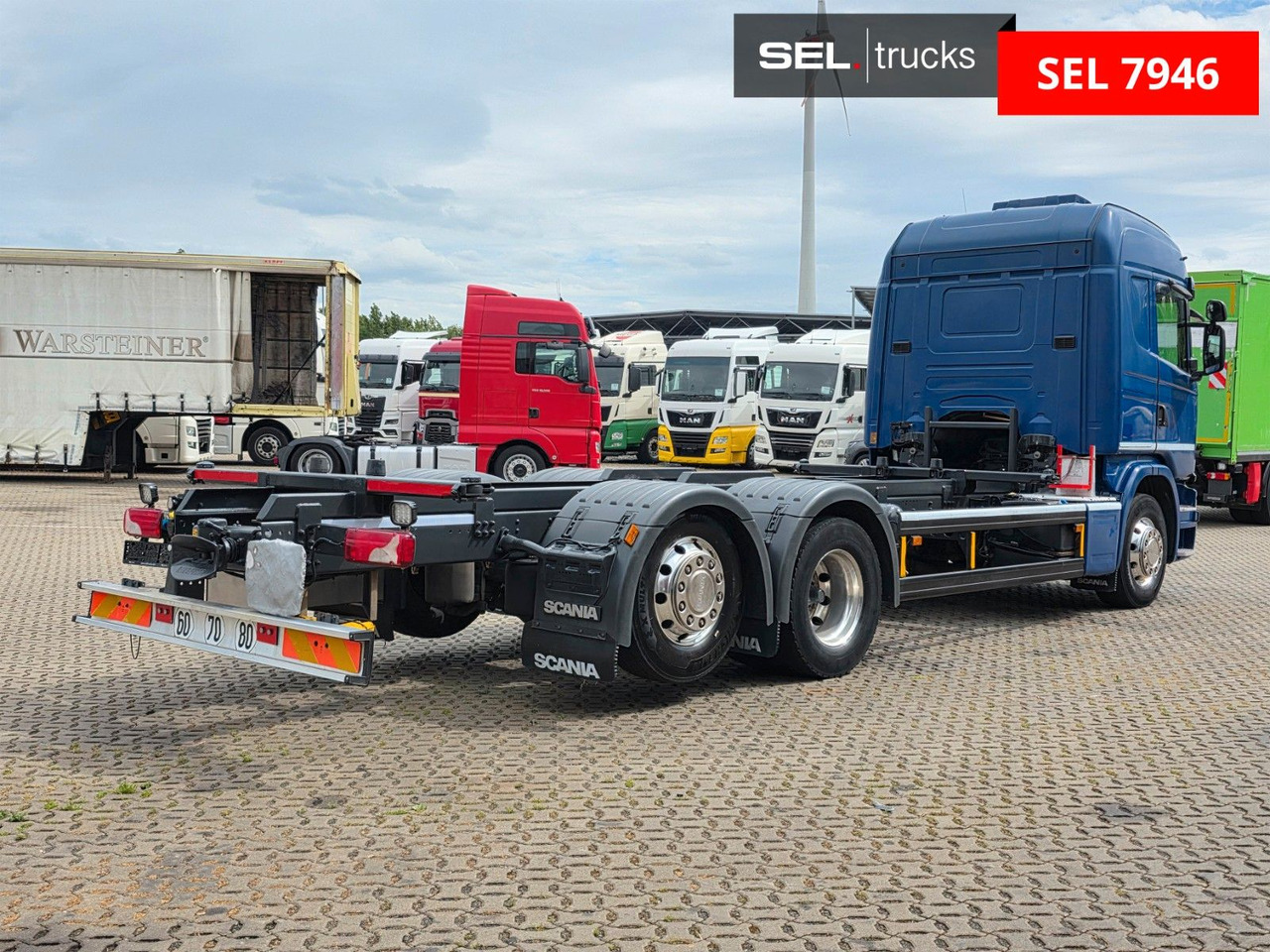 Scania G 410 LB6X2*4MNB / Retarder/PTO/ADR/Lenkachse - Pengangkut kontainer/ Container truck: gambar 5 Scania G 410 LB6X2*4MNB / Retarder/PTO/ADR/Lenkachse - Pengangkut kontainer/ Container truck: gambar 5