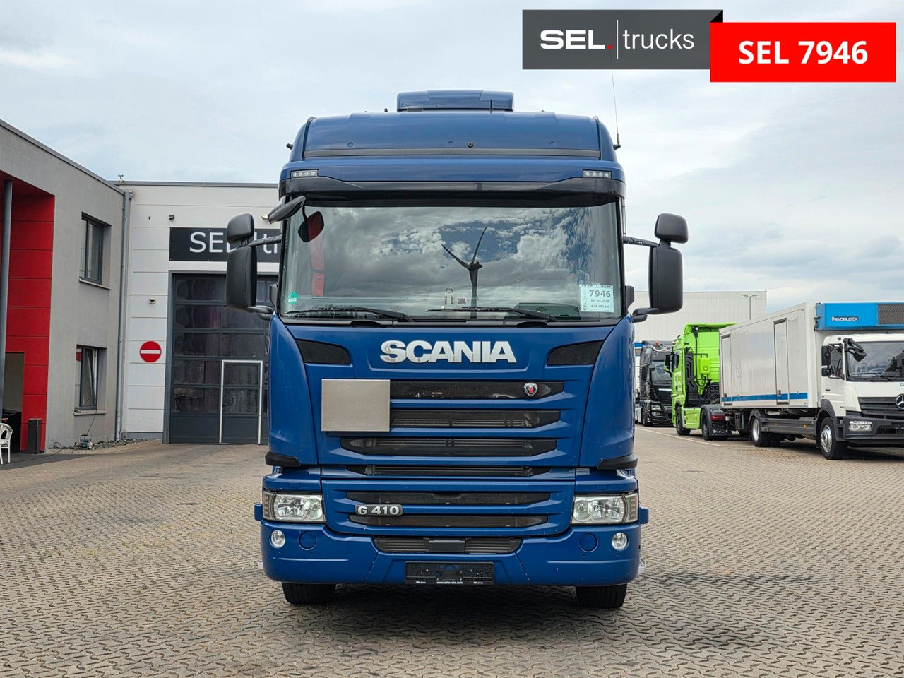 Scania G 410 LB6X2*4MNB / Retarder/PTO/ADR/Lenkachse - Pengangkut kontainer/ Container truck: gambar 2 Scania G 410 LB6X2*4MNB / Retarder/PTO/ADR/Lenkachse - Pengangkut kontainer/ Container truck: gambar 2