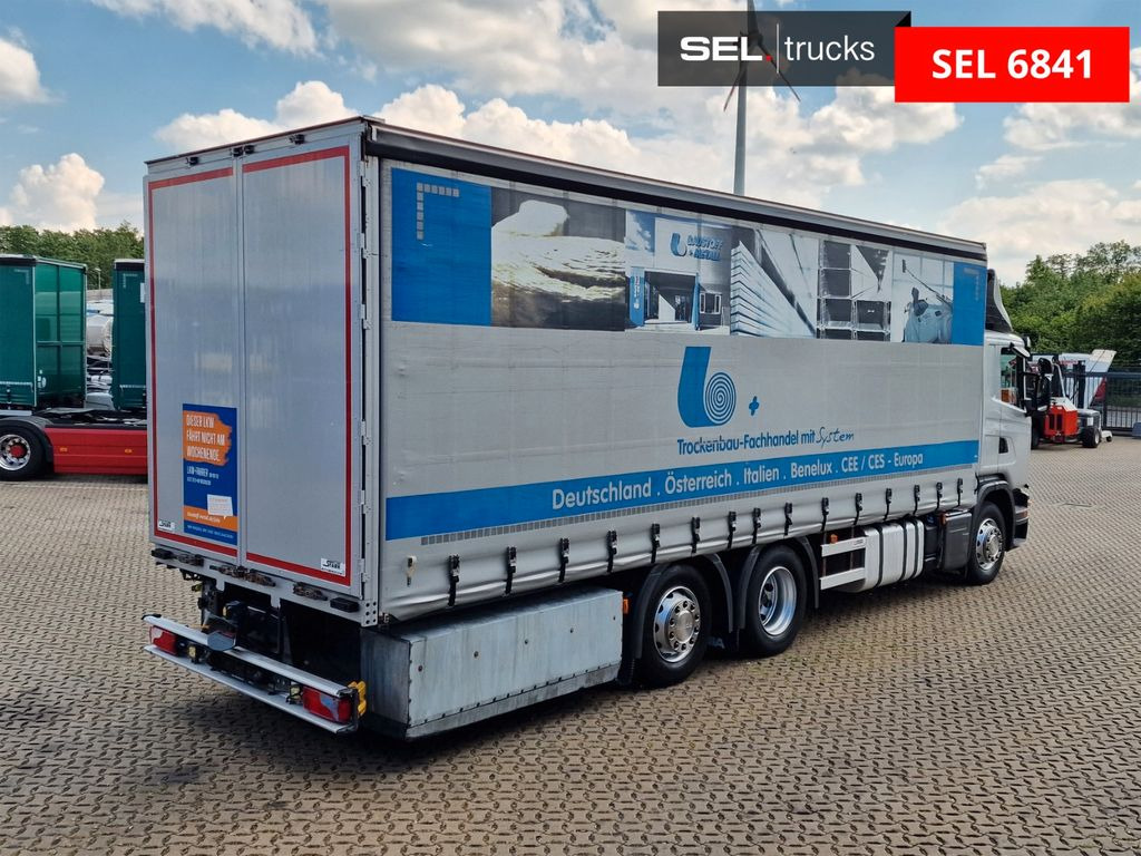 Scania G 410 /Retarder /mit Mitnahmestapler /Lenkachse - Truk dengan terpal samping: gambar 5 Scania G 410 /Retarder /mit Mitnahmestapler /Lenkachse - Truk dengan terpal samping: gambar 5