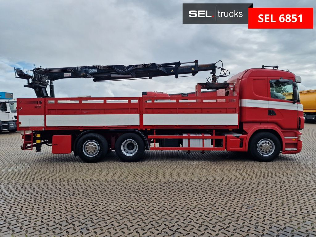 Scania R 380 LB6X2*4MNA / Retarder / HIAB / Lenkachse - Truk derek, Truk flatbed: gambar 4 Scania R 380 LB6X2*4MNA / Retarder / HIAB / Lenkachse - Truk derek, Truk flatbed: gambar 4