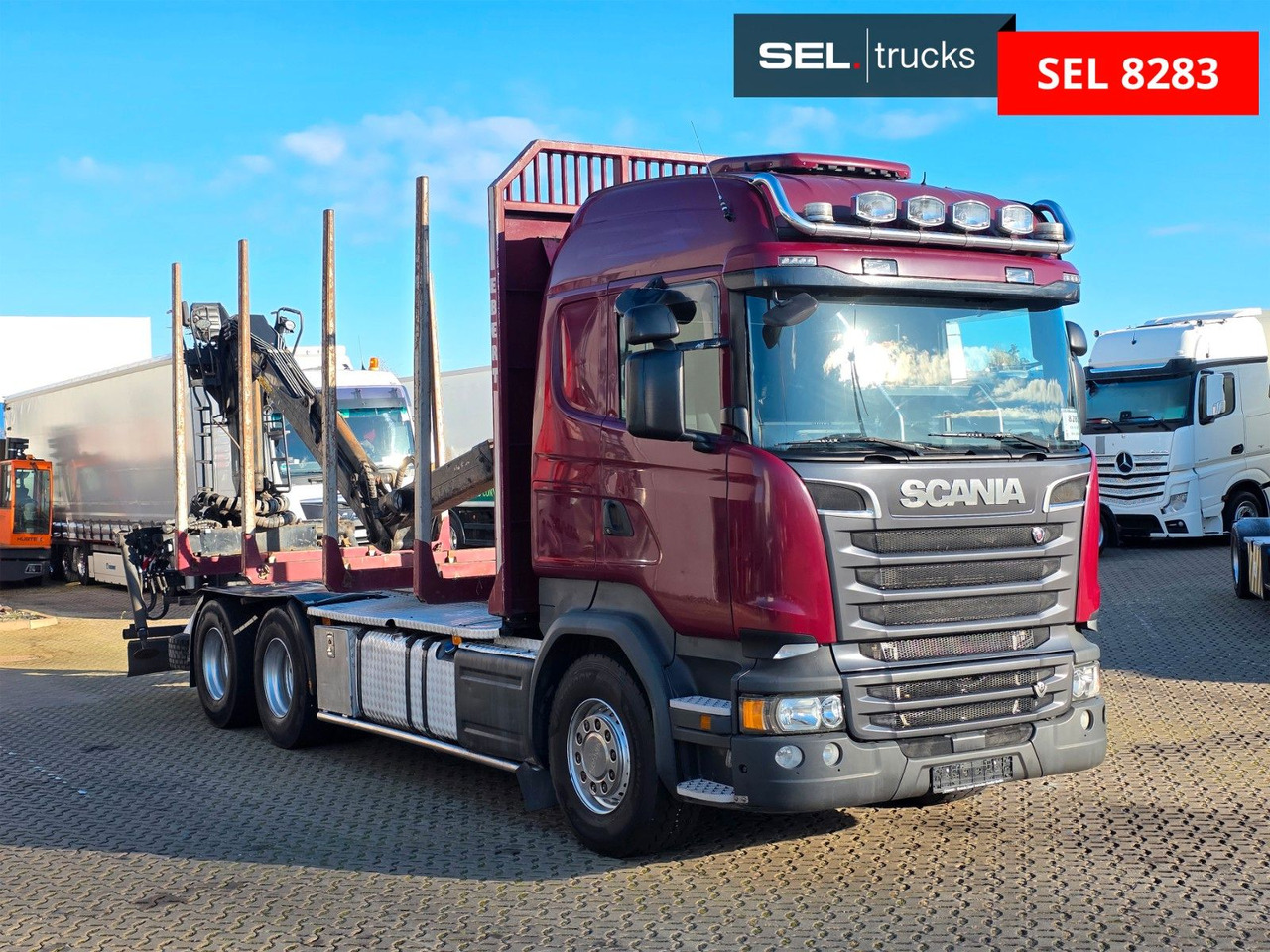 Scania R 580 LB6X4HNB / Retarder / Palfinger / V8 - Truk logging, Truk derek: gambar 3 Scania R 580 LB6X4HNB / Retarder / Palfinger / V8 - Truk logging, Truk derek: gambar 3