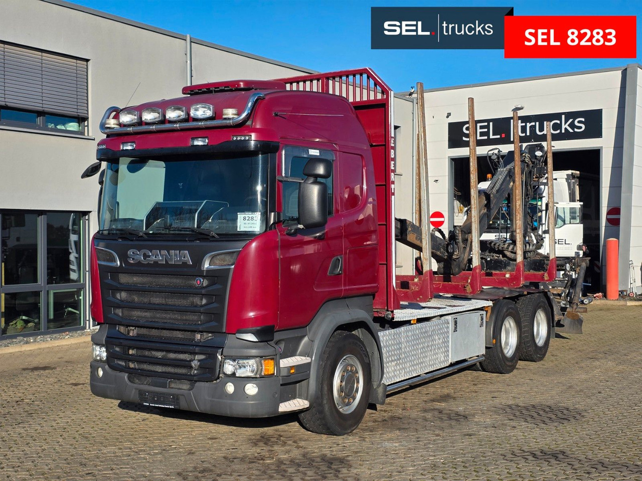 Scania R 580 LB6X4HNB / Retarder / Palfinger / V8 - Truk logging, Truk derek: gambar 1 Scania R 580 LB6X4HNB / Retarder / Palfinger / V8 - Truk logging, Truk derek: gambar 1