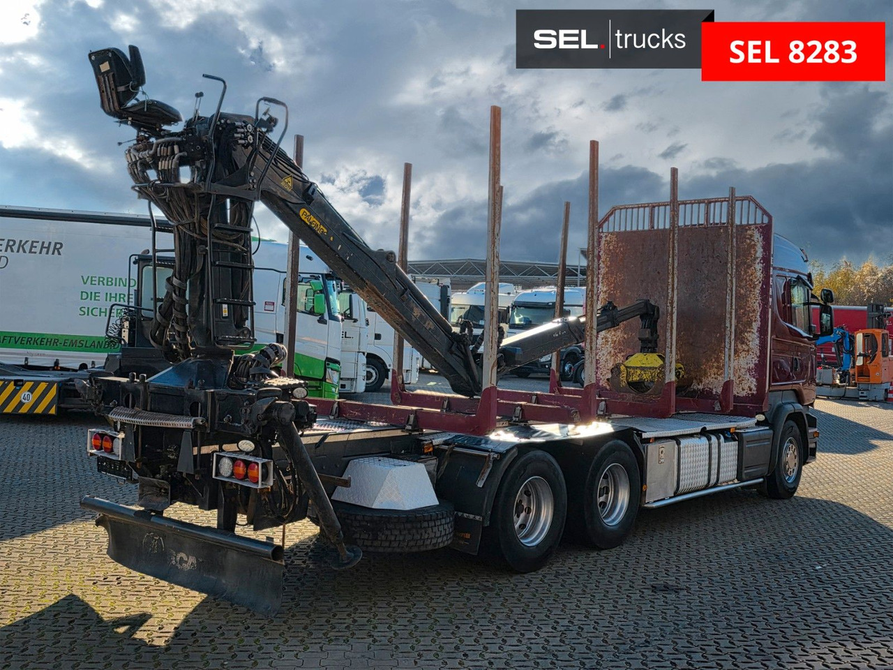 Scania R 580 LB6X4HNB / Retarder / Palfinger / V8 - Truk logging, Truk derek: gambar 5 Scania R 580 LB6X4HNB / Retarder / Palfinger / V8 - Truk logging, Truk derek: gambar 5