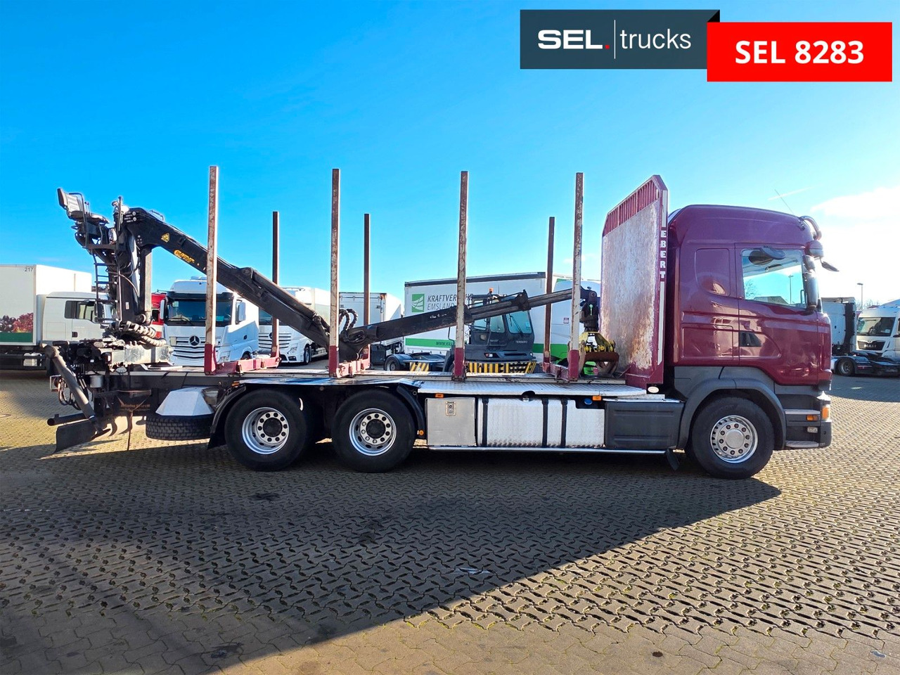 Scania R 580 LB6X4HNB / Retarder / Palfinger / V8 - Truk logging, Truk derek: gambar 4 Scania R 580 LB6X4HNB / Retarder / Palfinger / V8 - Truk logging, Truk derek: gambar 4