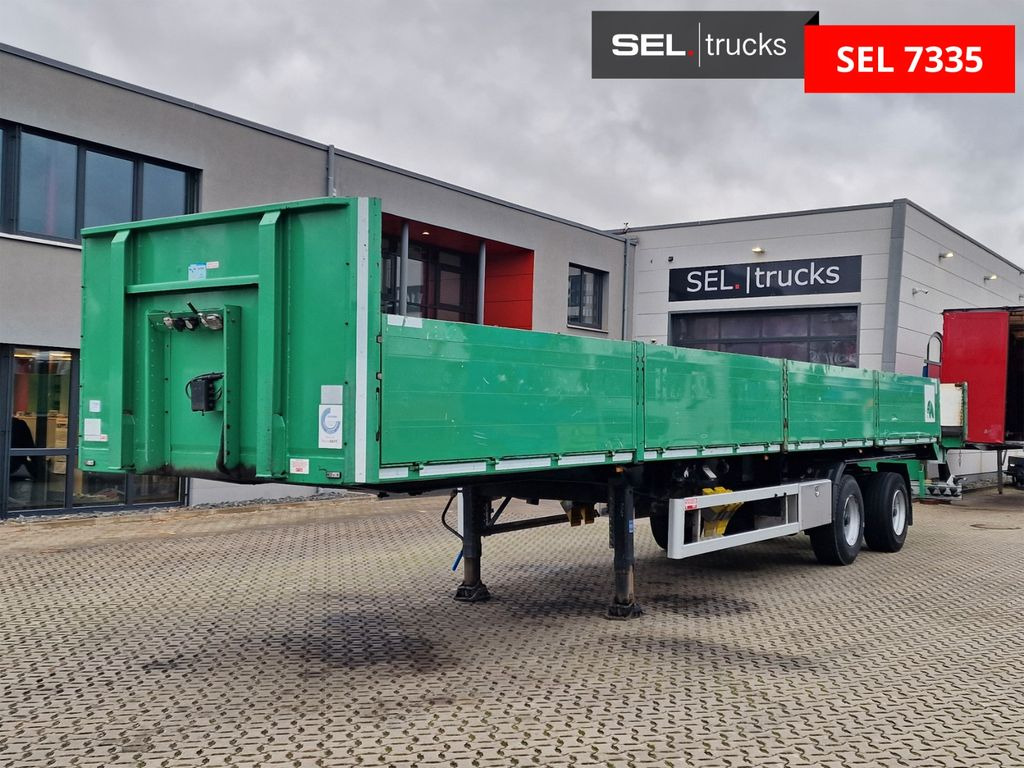 Schmidt Hagen SP/29/E/12,8 / Teleskop / Lenk-Lifttachse - Semi-trailer flatbed: gambar 1 Schmidt Hagen SP/29/E/12,8 / Teleskop / Lenk-Lifttachse - Semi-trailer flatbed: gambar 1