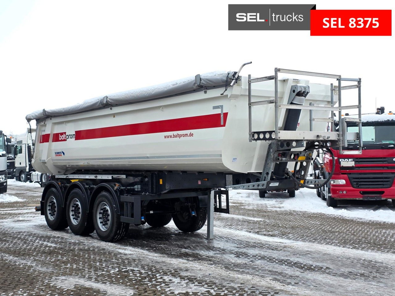 Schmitz Cargobull SKI 24 SL 7.2 / Liftachse - Semi-trailer jungkit: gambar 3 Schmitz Cargobull SKI 24 SL 7.2 / Liftachse - Semi-trailer jungkit: gambar 3