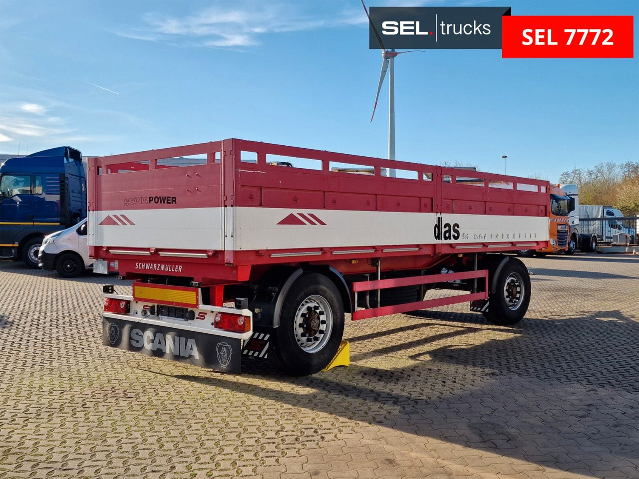 Schwarzmüller PA 2/E / Baustoff - Trailer flatbed: gambar 5 Schwarzmüller PA 2/E / Baustoff - Trailer flatbed: gambar 5