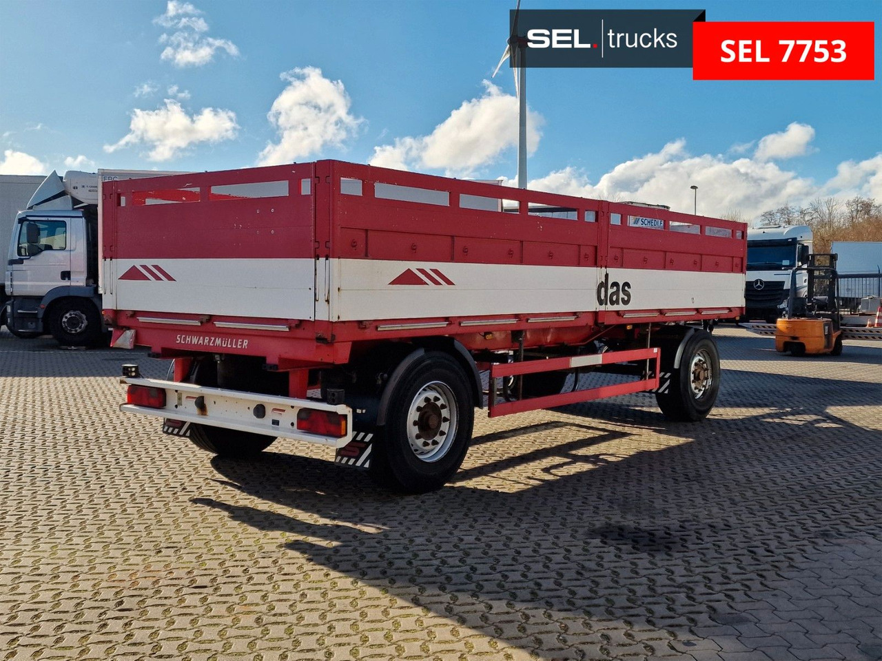 Schwarzmüller PA 2/E / Baustoff - Trailer flatbed: gambar 5 Schwarzmüller PA 2/E / Baustoff - Trailer flatbed: gambar 5