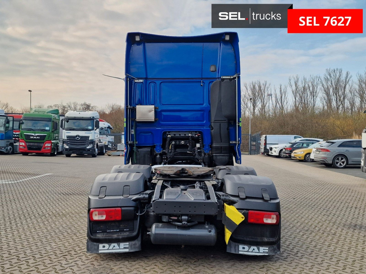 Tractor head DAF XF 510 FTG / ZF Intarder / Lenkachse / Liftachse: gambar 6