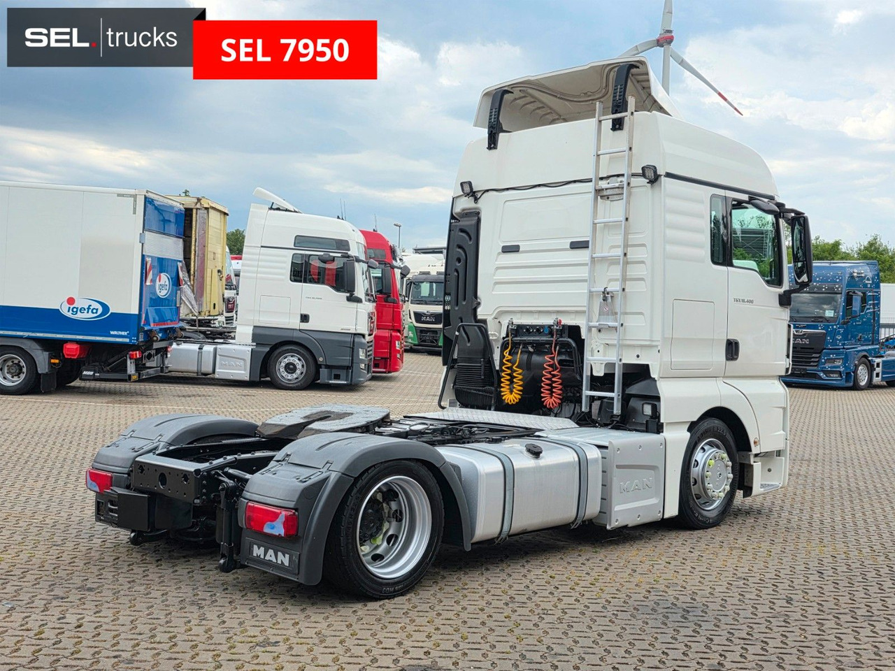 MAN TGX 18.400 4X2 LLS-U / ZF Intarder / Hubkupplung - Tractor head: gambar 5 MAN TGX 18.400 4X2 LLS-U / ZF Intarder / Hubkupplung - Tractor head: gambar 5