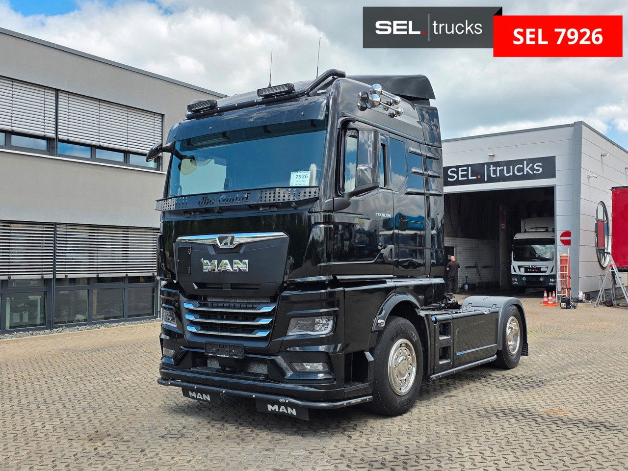 Tractor head MAN TGX 18.580 4x2 BL SA / ZF Intarder / D38 / 6E: gambar 1