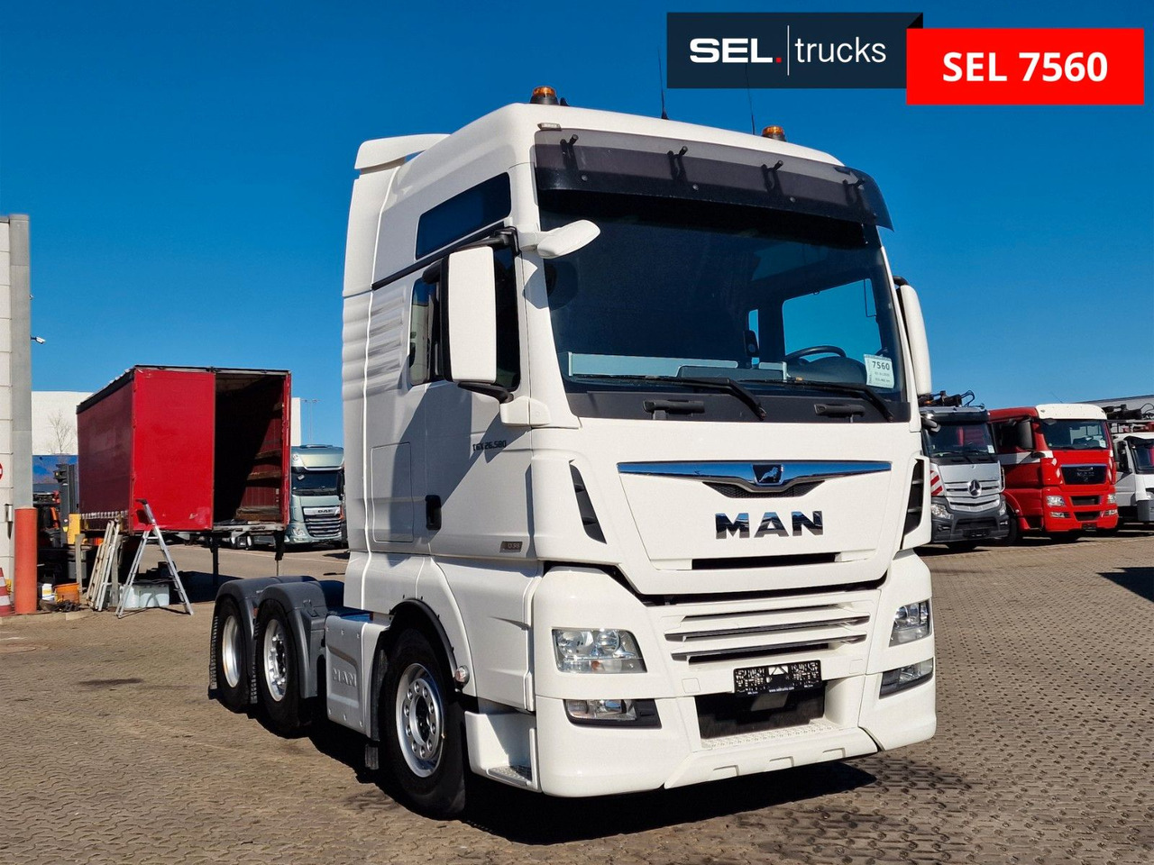 MAN TGX 26.580 6x2/4 BLS / Intarder Lenkachse - Tractor head: gambar 3 MAN TGX 26.580 6x2/4 BLS / Intarder Lenkachse - Tractor head: gambar 3