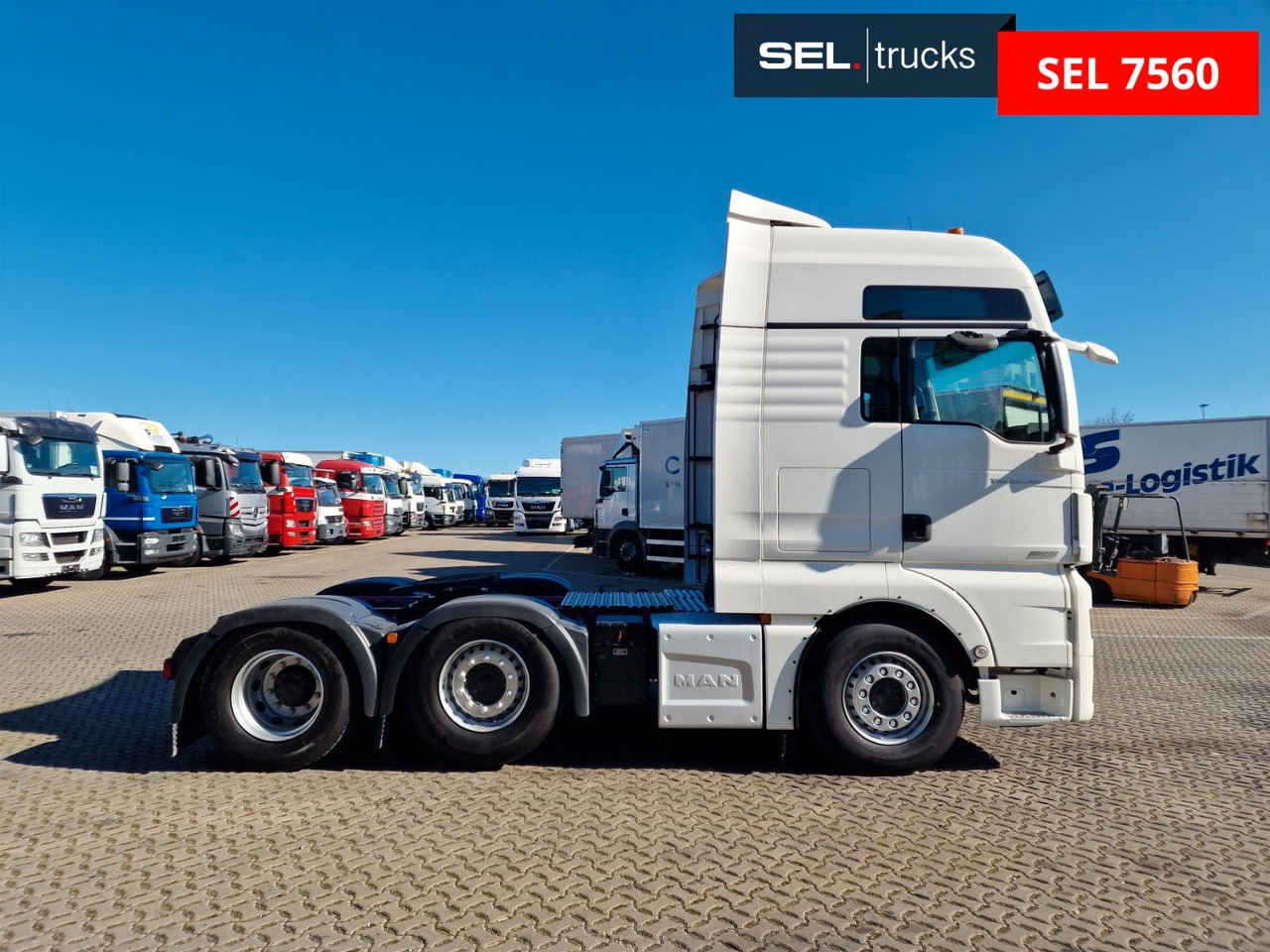 MAN TGX 26.580 6x2/4 BLS / Intarder Lenkachse - Tractor head: gambar 4 MAN TGX 26.580 6x2/4 BLS / Intarder Lenkachse - Tractor head: gambar 4