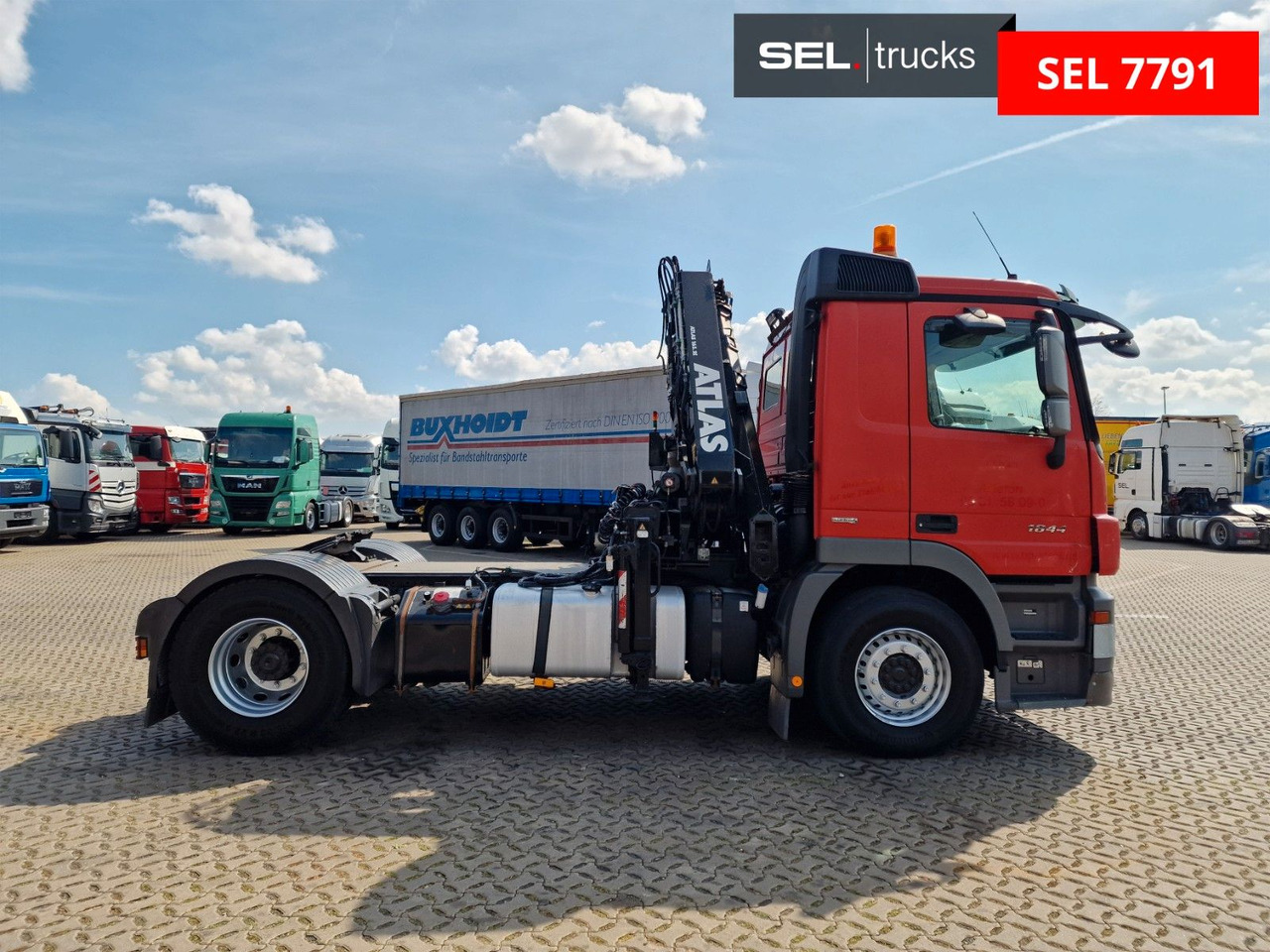 Mercedes-Benz Actros 1844 / Retarder / Fernbedienung / Atlas - Tractor head: gambar 4 Mercedes-Benz Actros 1844 / Retarder / Fernbedienung / Atlas - Tractor head: gambar 4