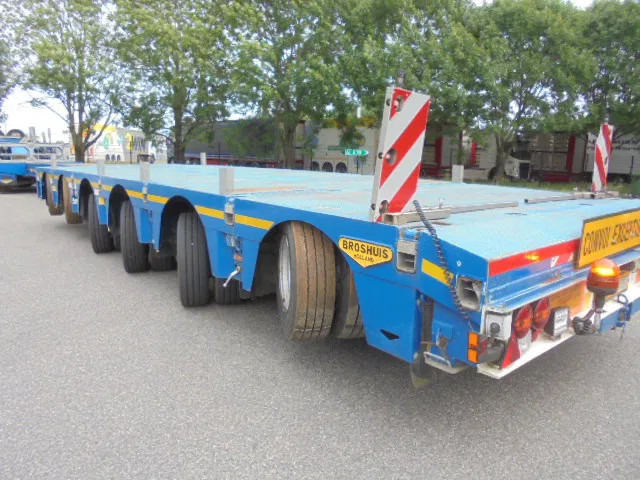 Semi-trailer low bed Broshuis 2+6 ABSD-105 SL 6+2 NL KENTEKEN: gambar 8