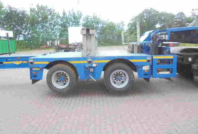 Semi-trailer low bed Broshuis 2+6 ABSD-105 SL 6+2 NL KENTEKEN: gambar 15