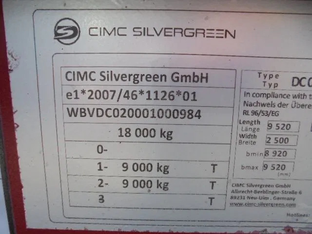 CIMC DC 02 - Trailer pengangkut mobil: gambar 5 CIMC DC 02 - Trailer pengangkut mobil: gambar 5