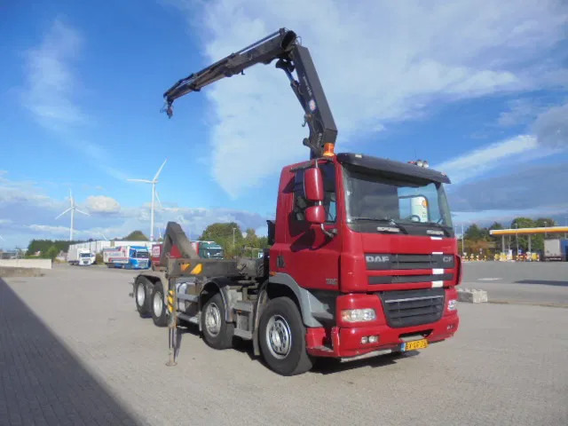 DAF CF 85 410 8X2 + 30T HAAK NL TRUCK - Hook lift, Truk derek: gambar 3 DAF CF 85 410 8X2 + 30T HAAK NL TRUCK - Hook lift, Truk derek: gambar 3