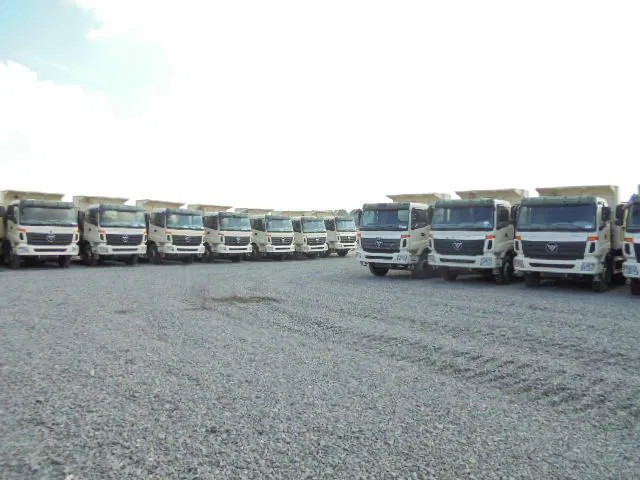 Truk jungkit Diversen TX 3234 6X4 STEEL SPRINGS FOTON DAIMLER TX 3234 6X4: gambar 6