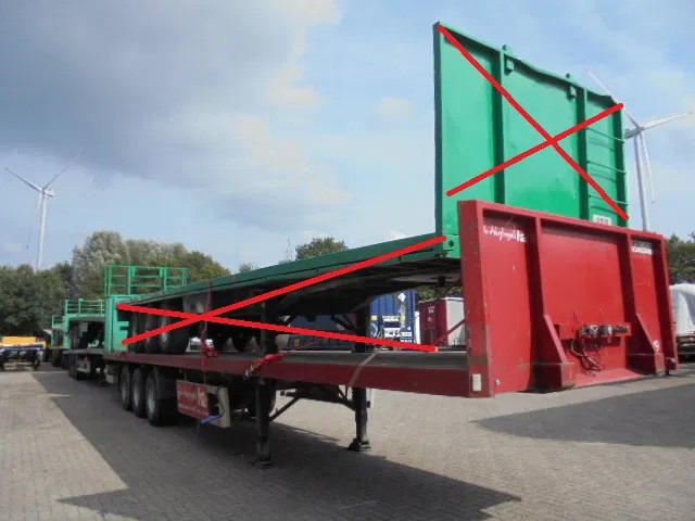 Fruehauf ONCR 39-327 A - Semi-trailer flatbed: gambar 2 Fruehauf ONCR 39-327 A - Semi-trailer flatbed: gambar 2