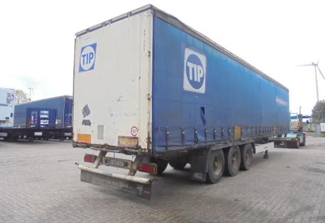 Krone SD27 BPW DRUM - Semi-trailer dengan terpal samping: gambar 4 Krone SD27 BPW DRUM - Semi-trailer dengan terpal samping: gambar 4