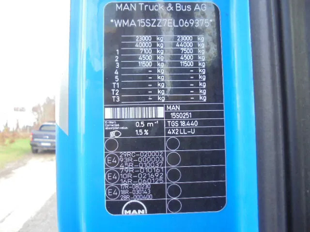 Truk pengangkut mobil MAN TGS 23.440 6X2 RETARDER: gambar 17