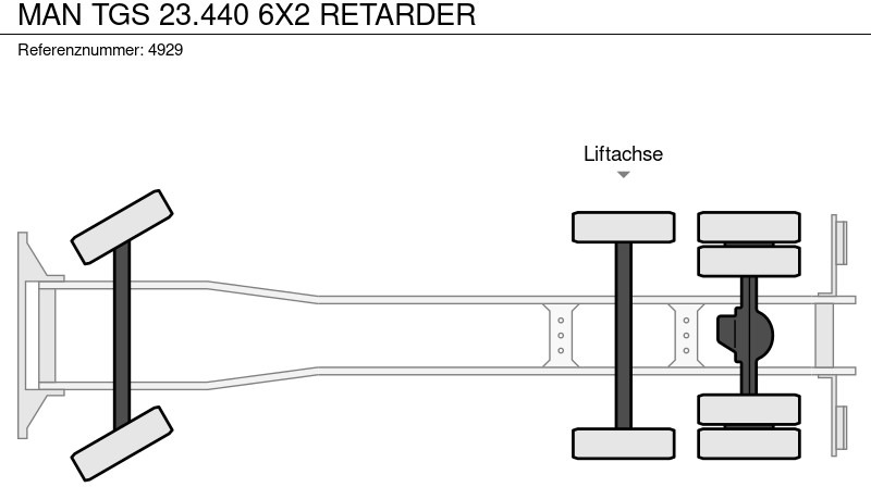 Truk pengangkut mobil MAN TGS 23.440 6X2 RETARDER: gambar 18