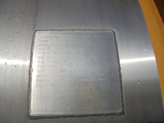 Truk vakum Mercedes-Benz Actros 2532 LENA ADR: gambar 13 Truk vakum Mercedes-Benz Actros 2532 LENA ADR: gambar 13