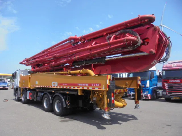 Leasing Mercedes-Benz Actros 4144 8X4 SANY 56M BETONPOMP Mercedes-Benz Actros 4144 8X4 SANY 56M BETONPOMP: gambar 8