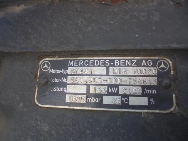 Penyapu jalan Mercedes-Benz SK 1920 NL TRUCK: gambar 20 Penyapu jalan Mercedes-Benz SK 1920 NL TRUCK: gambar 20