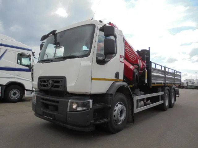 Renault 320 6X4 + FASSI F245 DEMO UNUSED NL TRUCK - Truk flatbed, Truk derek: gambar 1 Renault 320 6X4 + FASSI F245 DEMO UNUSED NL TRUCK - Truk flatbed, Truk derek: gambar 1