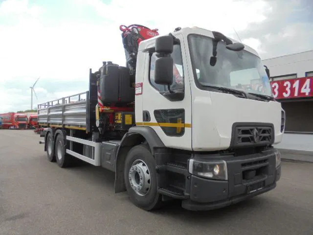 Renault 320 6X4 + FASSI F245 DEMO UNUSED NL TRUCK - Truk flatbed, Truk derek: gambar 2 Renault 320 6X4 + FASSI F245 DEMO UNUSED NL TRUCK - Truk flatbed, Truk derek: gambar 2