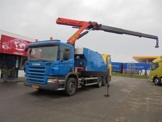 Scania P280 B 6X2 - Truk sampah: gambar 1 Scania P280 B 6X2 - Truk sampah: gambar 1