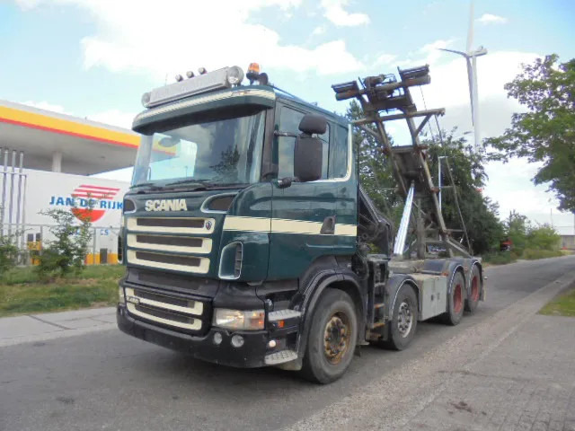 Scania R420 LB 8X2 LIFTAS - Truk pembawa sistem kabel, Truk derek: gambar 1 Scania R420 LB 8X2 LIFTAS - Truk pembawa sistem kabel, Truk derek: gambar 1