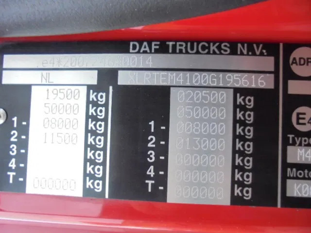 Tractor head DAF CF 410 SSC: gambar 15 Tractor head DAF CF 410 SSC: gambar 15