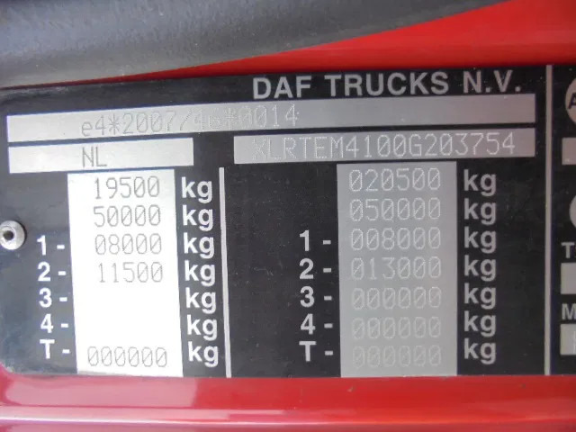 Tractor head DAF CF 410 SSC: gambar 16