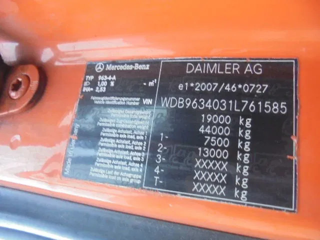 Tractor head Mercedes-Benz Actros 1842 NL TRUCK APK 07-26 15X IN STOCK: gambar 19