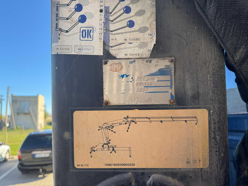 HMF 2220 K5 + radio control - Derek pemuat untuk Truk: gambar 5 HMF 2220 K5 + radio control - Derek pemuat untuk Truk: gambar 5