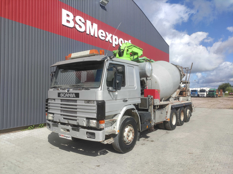 Scania 113 concrete mixer truck - Truk pengaduk beton: gambar 1 Scania 113 concrete mixer truck - Truk pengaduk beton: gambar 1